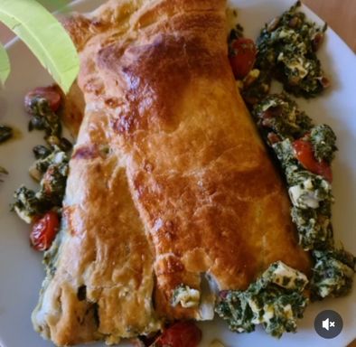 Spinat mit Gogonzola